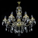 Đèn Pha Lê Treo Trần Daisy 12 Bóng - Vẻ Đẹp Lộng Lẫy