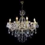 Đèn pha lê cao cấp giúp không gian bừng sáng và sang trọng vượt bậc