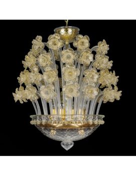 Đèn Pha Lê Treo Trần Italy Primavera Cao Cấp