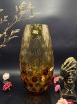 Lọ hoa pha lê Egermann hoạ tiết chấm bi size 30cm