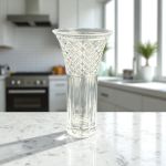 Lọ Hoa Pha Lê Hoạ Tiết Kim Cương