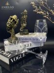 Ly rượu kim cương đính đá 360ml