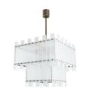 Đèn Pha Lê Sestiere - Thiết Kế Vuông Hiện Đại Cao Cấp