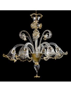 Đèn Pha Lê Horace: Nét Quyến Rũ Hoàng Kim Của Nghệ Thuật Venice