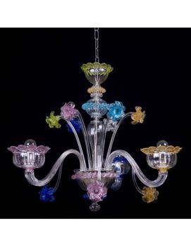 Đèn Pha Lê Manet: Bữa Tiệc Màu Sắc Hiện Đại Và Lãng Mạn