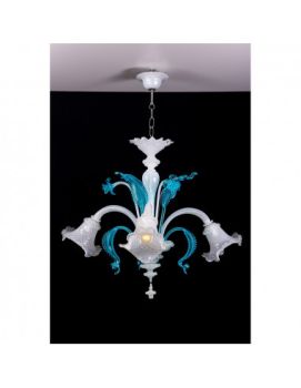 Đèn Pha Lê Bacchus: Sự Thanh Lịch Tinh Khôi Của Sắc Trắng Và Xanh Ngọc