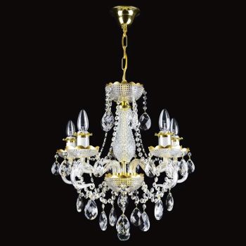 Đèn Pha Lê Diamant - 5 Bóng Tôn Vinh Không Gian Sống Đẳng Cấp