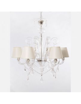 Đèn Pha Lê Murano Strass & Lampshade – Đèn Pha Lê Cổ Điển Sang Trọng