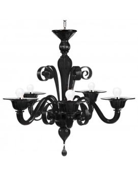 Đèn Pha Lê Giorgione Black – Biểu Tượng Của Sự Quý Phái Và Hiện Đại