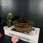 Âu Mứt Pha Lê EGERMAN khảm vàng nhám