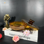 Âu Mứt Pha Lê EGERMAN khảm vàng nhám