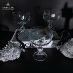 Ly pha lê cocktail trơn cao cấp