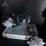 Ly pha lê cocktail trơn cao cấp