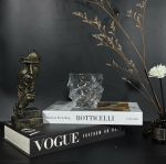 Cốc pha lê trơn dáng xoắn