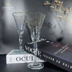 Ly pha lê khảm hoạ tiết cao cấp