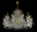 Đèn Pha Lê Treo Trần Maniera 12 Bóng Beta Cao Cấp