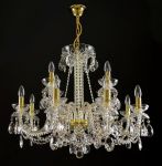 Đèn Pha Lê Treo Trần Maniera 12 Bóng Gama M Cao Cấp