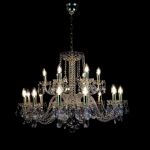 Đèn Pha Lê Treo Trần Maniera 18 Bóng Cao Cấp - Tỏa Sáng Lung Linh