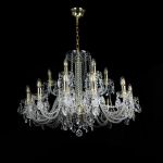 Đèn Pha Lê Treo Trần Maniera 18 Bóng Cao Cấp - Tỏa Sáng Lung Linh