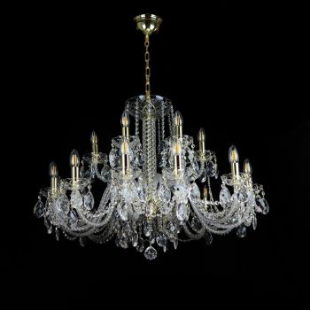 Đèn Pha Lê Treo Trần Maniera 18 Bóng Cao Cấp - Tỏa Sáng Lung Linh